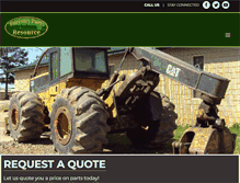 Tablet Screenshot of forestrypartsresource.com